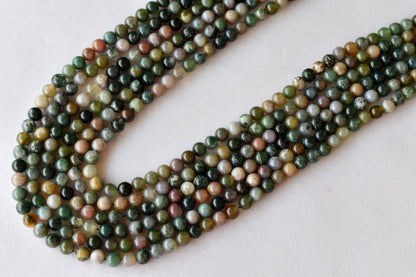 Fancy Jasper Beads, Natural Round Crystal Beads 4mm to 12mm  DestGlow
