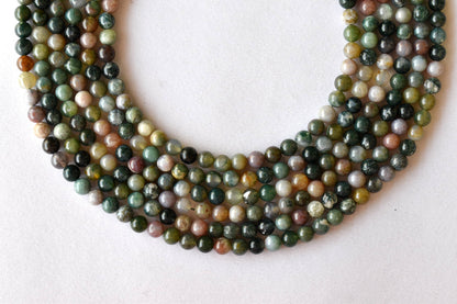 Fancy Jasper Beads, Natural Round Crystal Beads 4mm to 12mm  DestGlow