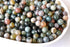 Fancy Jasper Beads, Natural Round Crystal Beads 4mm to 12mm  DestGlow