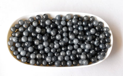 Iolite Beads, Natural Round Crystal Beads 6mm to 10mm  DestGlow