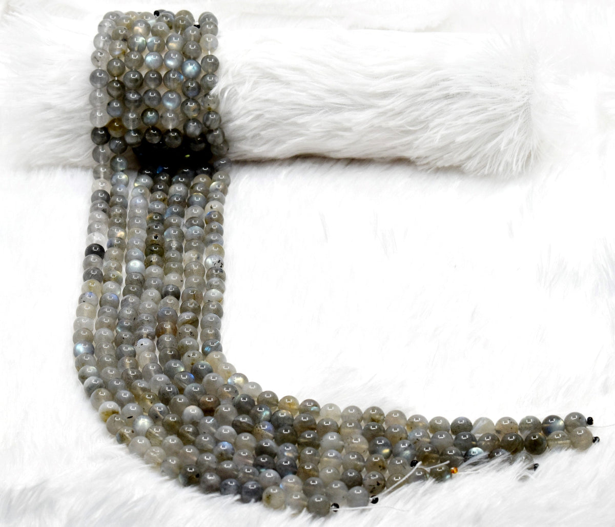 Labradorite Beads, Natural Round Crystal Beads 4mm to 12mm  DestGlow