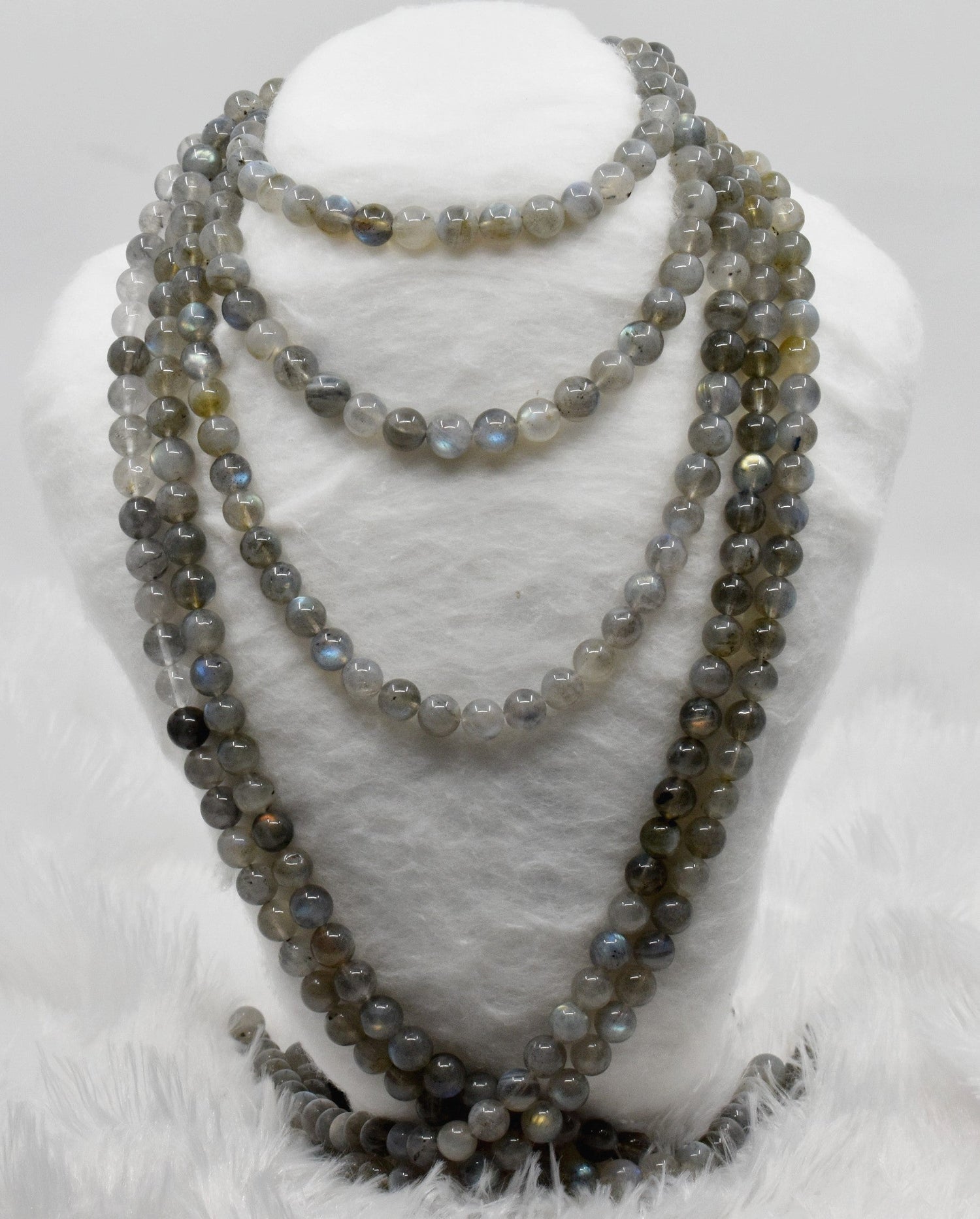 Labradorite Beads, Natural Round Crystal Beads 4mm to 12mm  DestGlow
