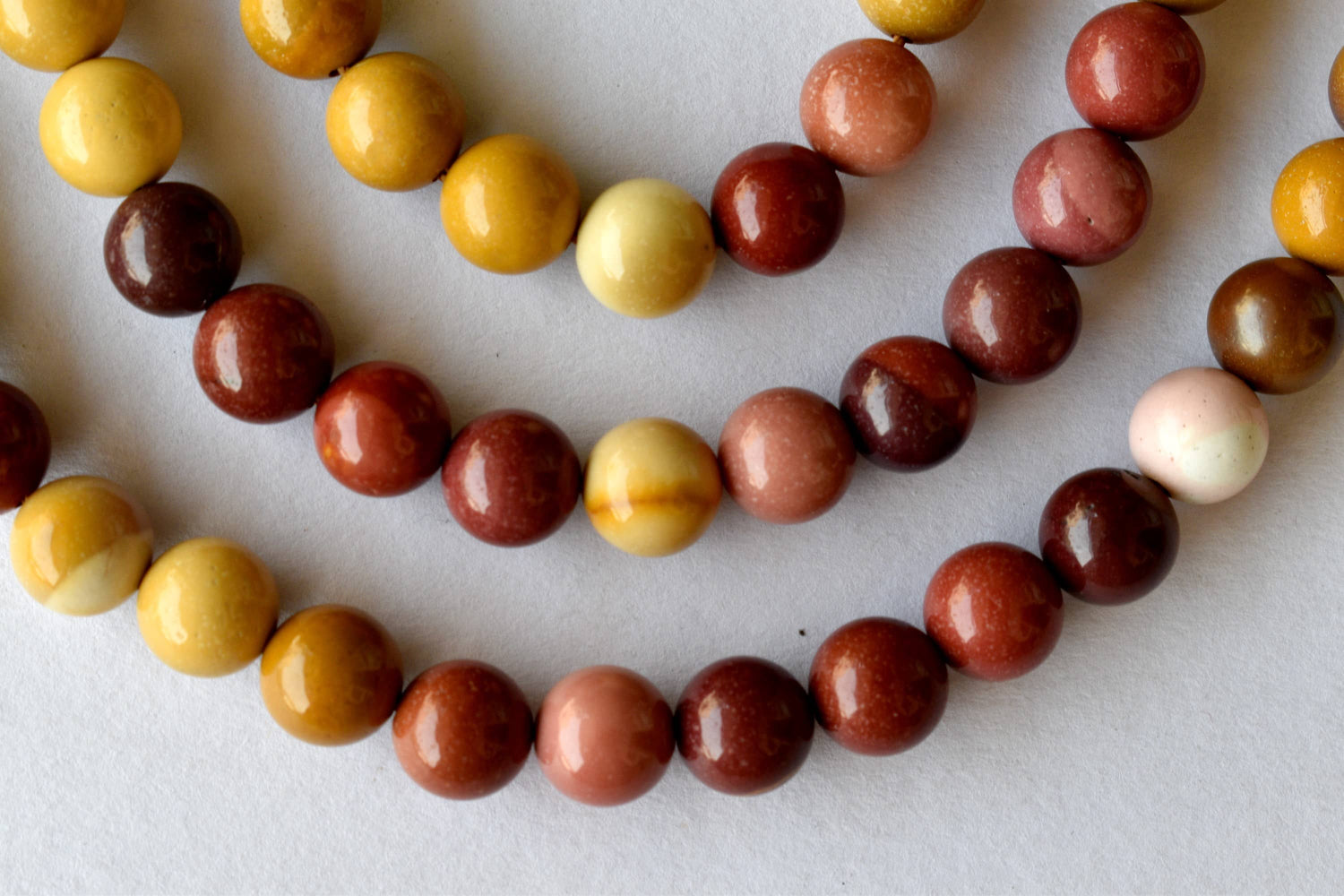 Mookaite Beads, Natural Round Crystal Beads 4mm to 12mm  DestGlow