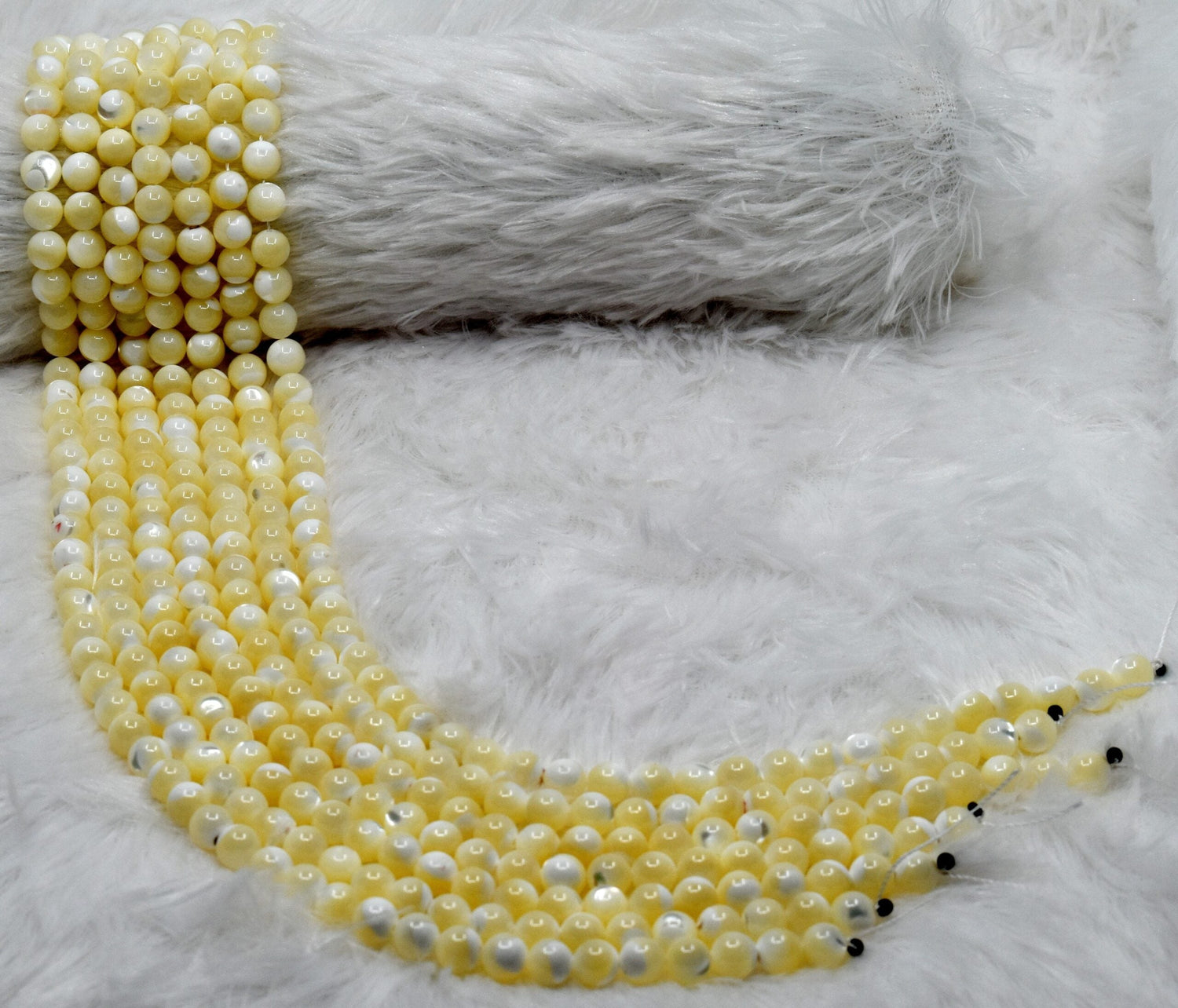 MOP Star Beads, Natural Round Crystal Beads 4mm to 14mm  DestGlow