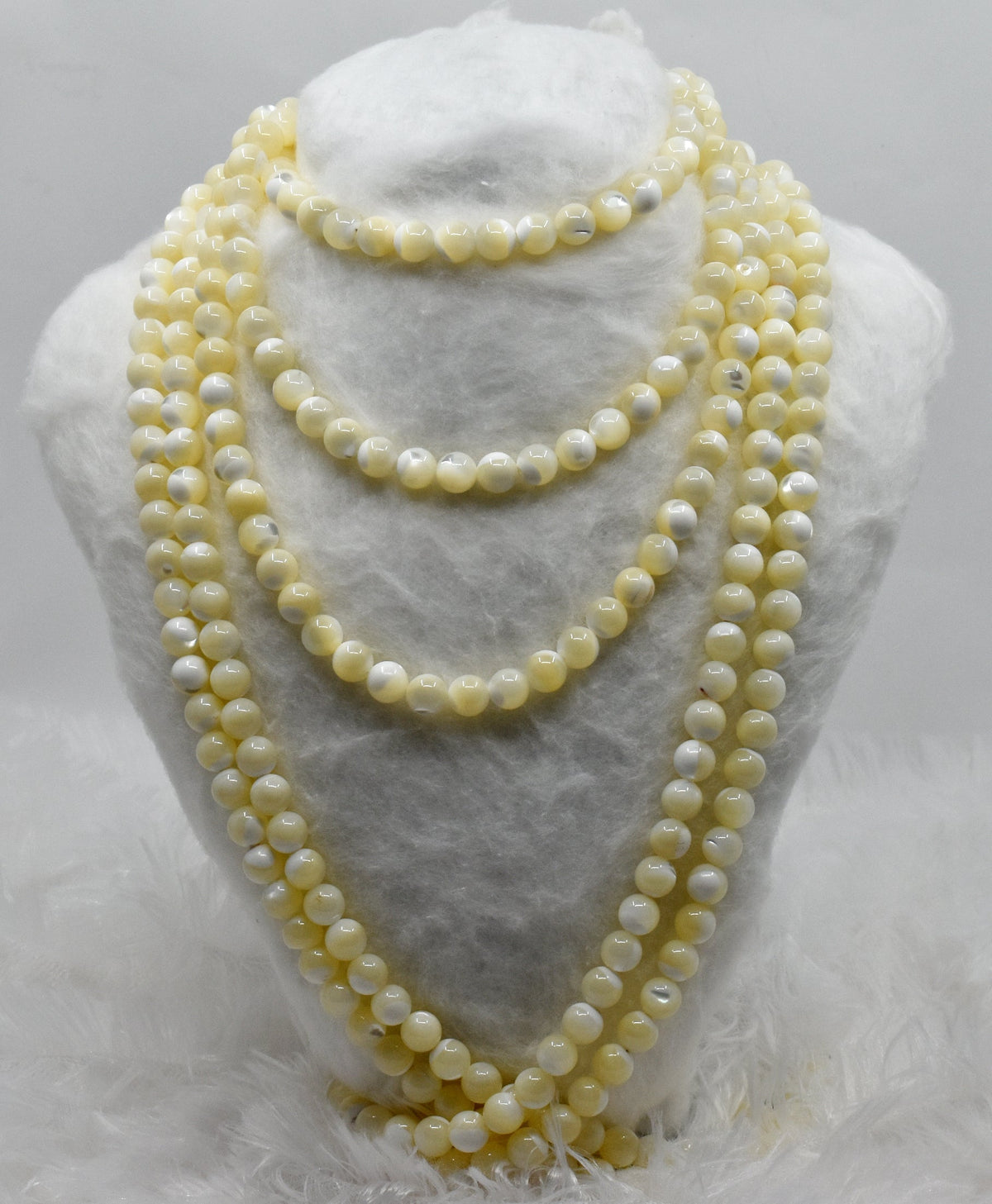 MOP Star Beads, Natural Round Crystal Beads 4mm to 14mm  DestGlow