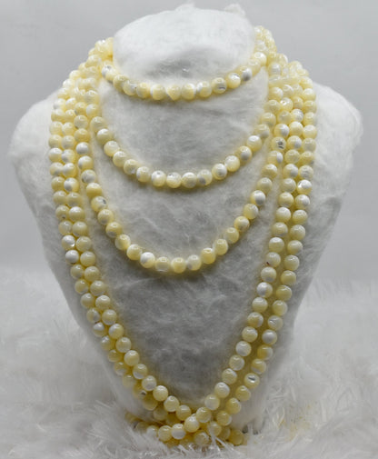 MOP Star Beads, Natural Round Crystal Beads 4mm to 14mm  DestGlow
