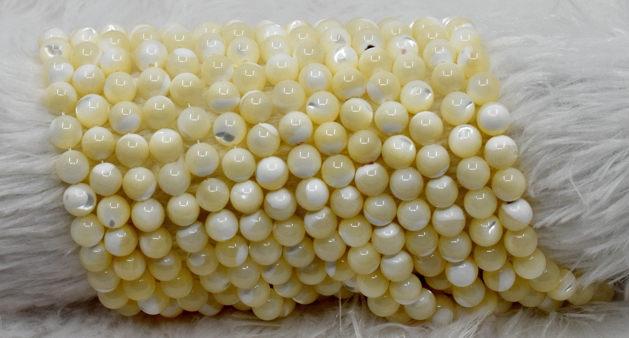 MOP Star Beads, Natural Round Crystal Beads 4mm to 14mm  DestGlow
