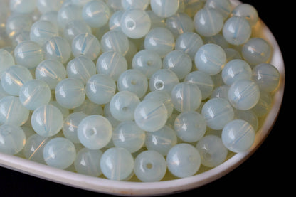 Opal Synthetic Beads, Natural Round Crystal Beads 4mm to 10mm  DestGlow