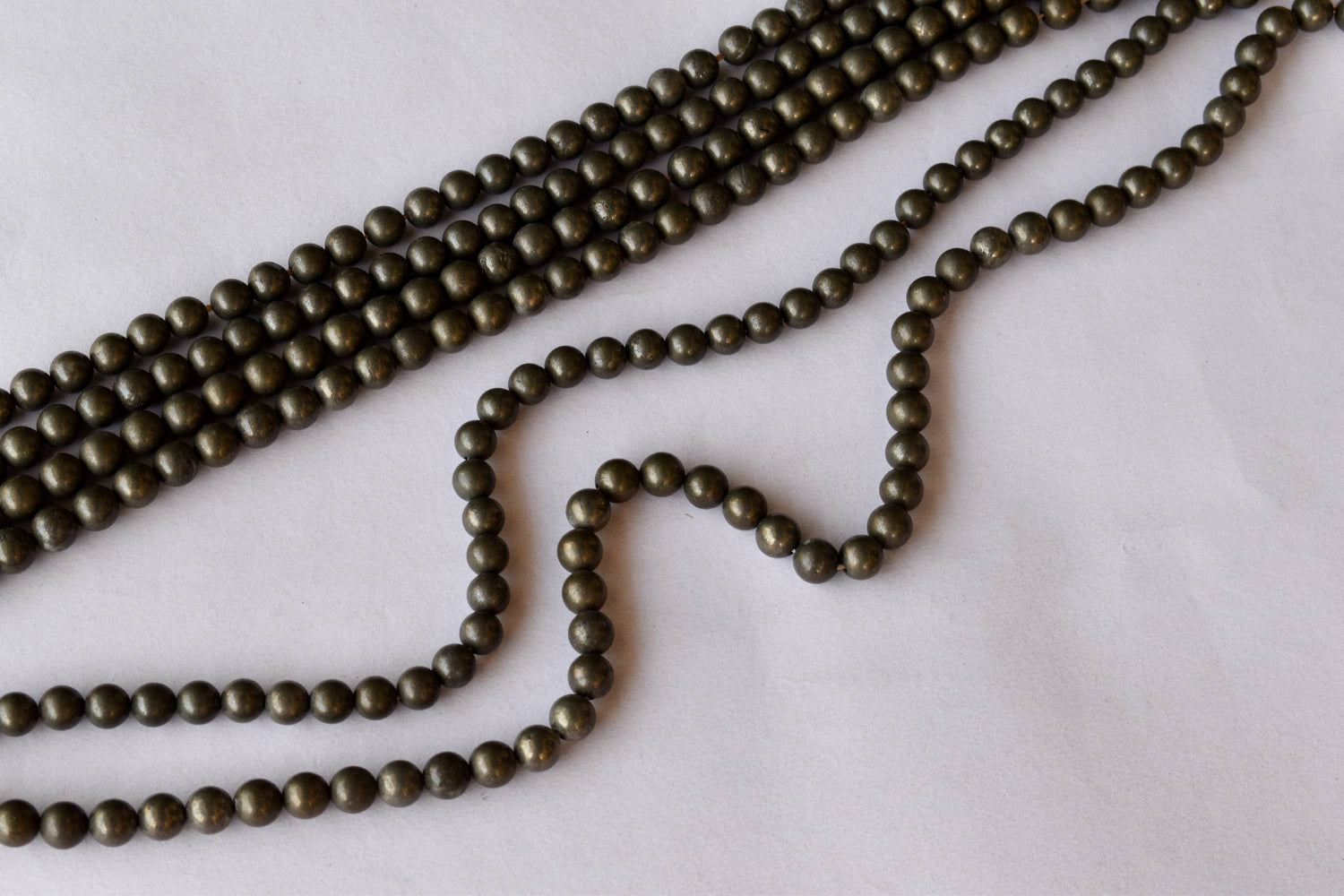 Pyrite Beads, Natural Round Crystal Beads 4mm to 12mm  DestGlow