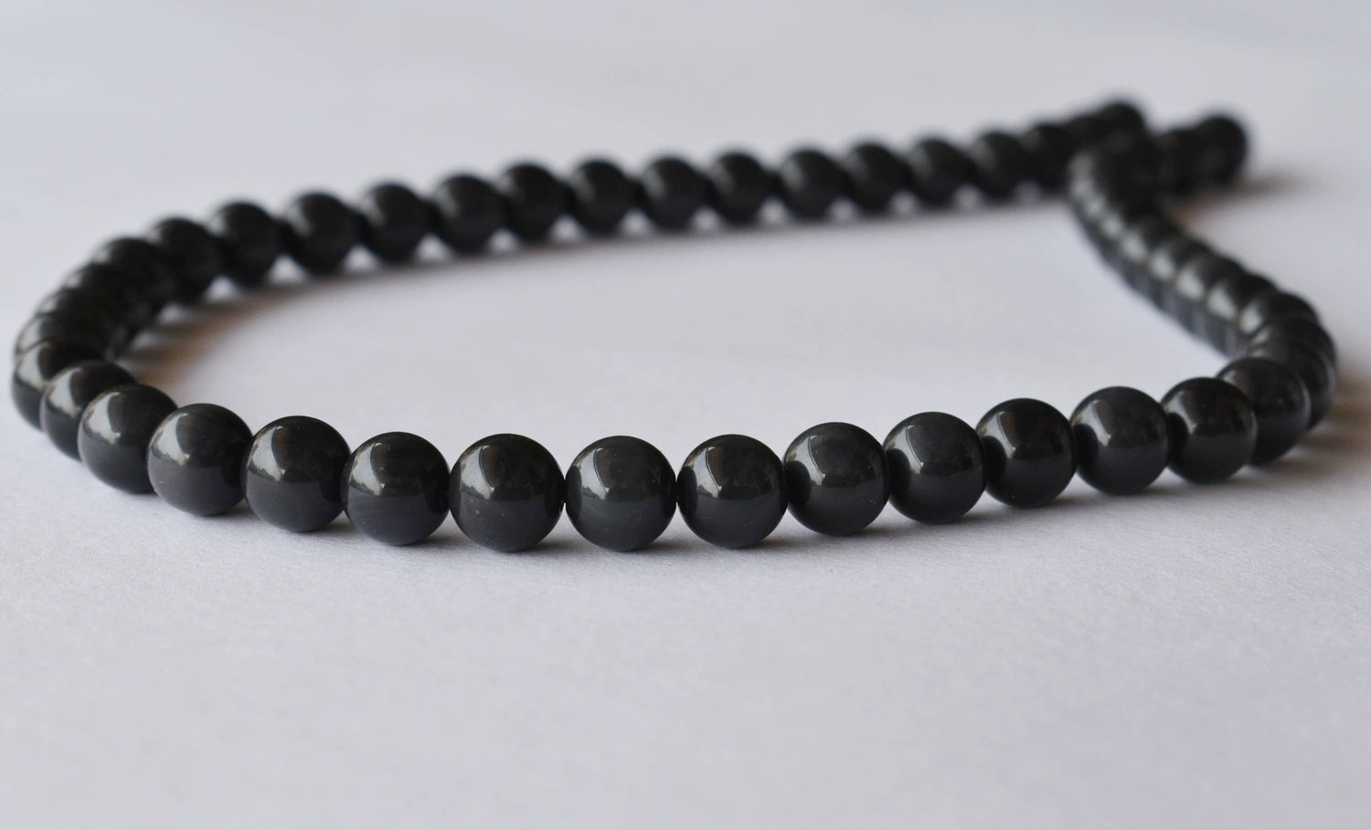 Rainbow Black Obsidian Beads, Natural Round Crystal Beads 4mm to 10mm  DestGlow