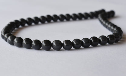 Rainbow Black Obsidian Beads, Natural Round Crystal Beads 4mm to 10mm  DestGlow