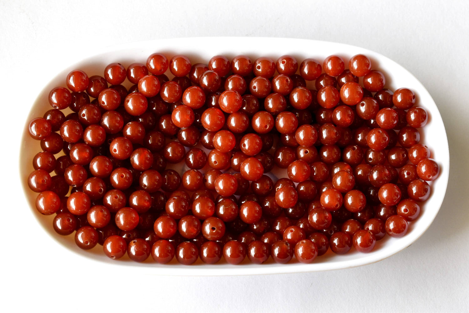 Red Onyx Beads, Natural Round Crystal Beads 4mm to 12mm  DestGlow