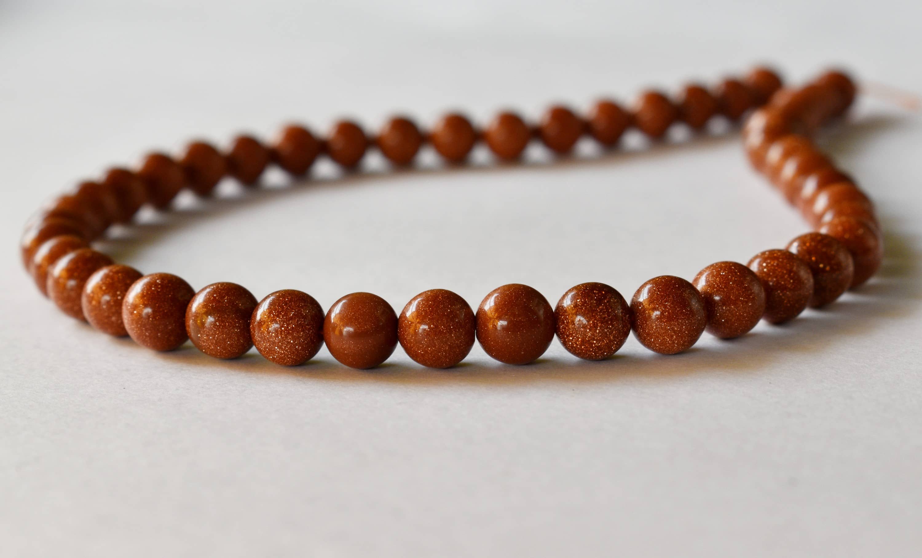 Red Sandstone Beads, Natural Round Crystal Beads 4mm to 16mm  DestGlow