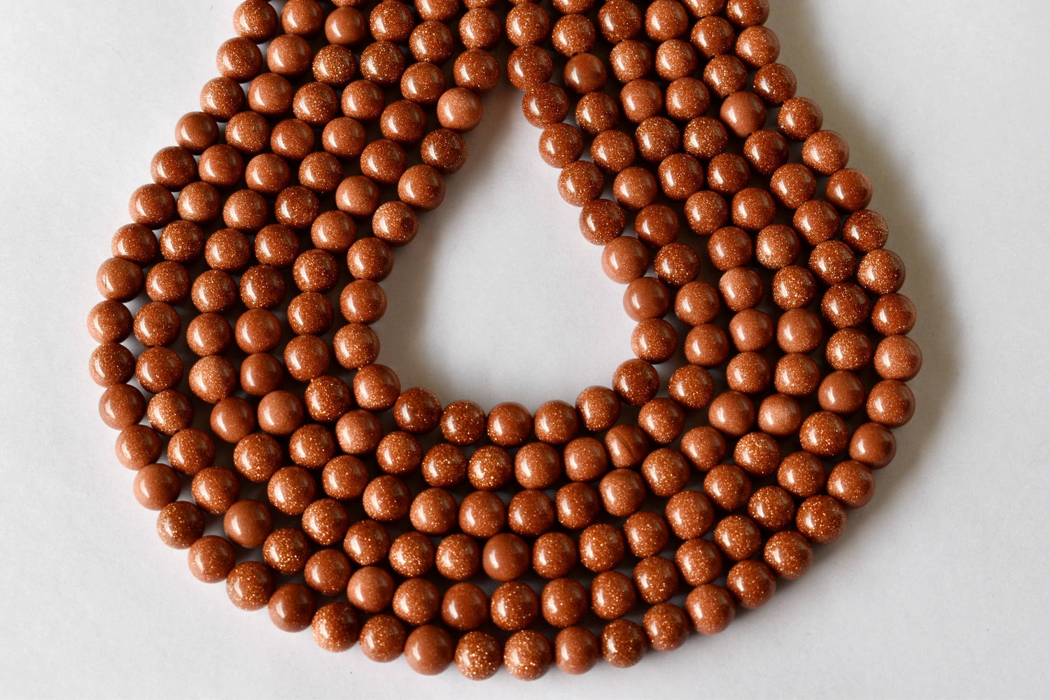 Red Sandstone Beads, Natural Round Crystal Beads 4mm to 16mm  DestGlow