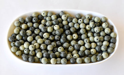 Seraphinite Beads, Natural Round Crystal Beads 4mm to 10mm  DestGlow