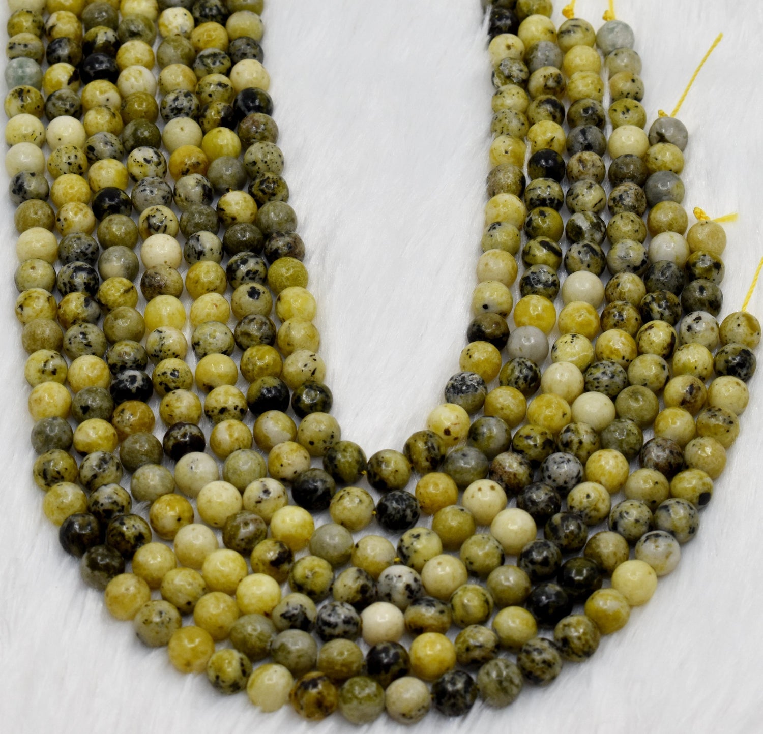Serpentine Beads, Natural Round Crystal Beads 4mm to 12mm  DestGlow