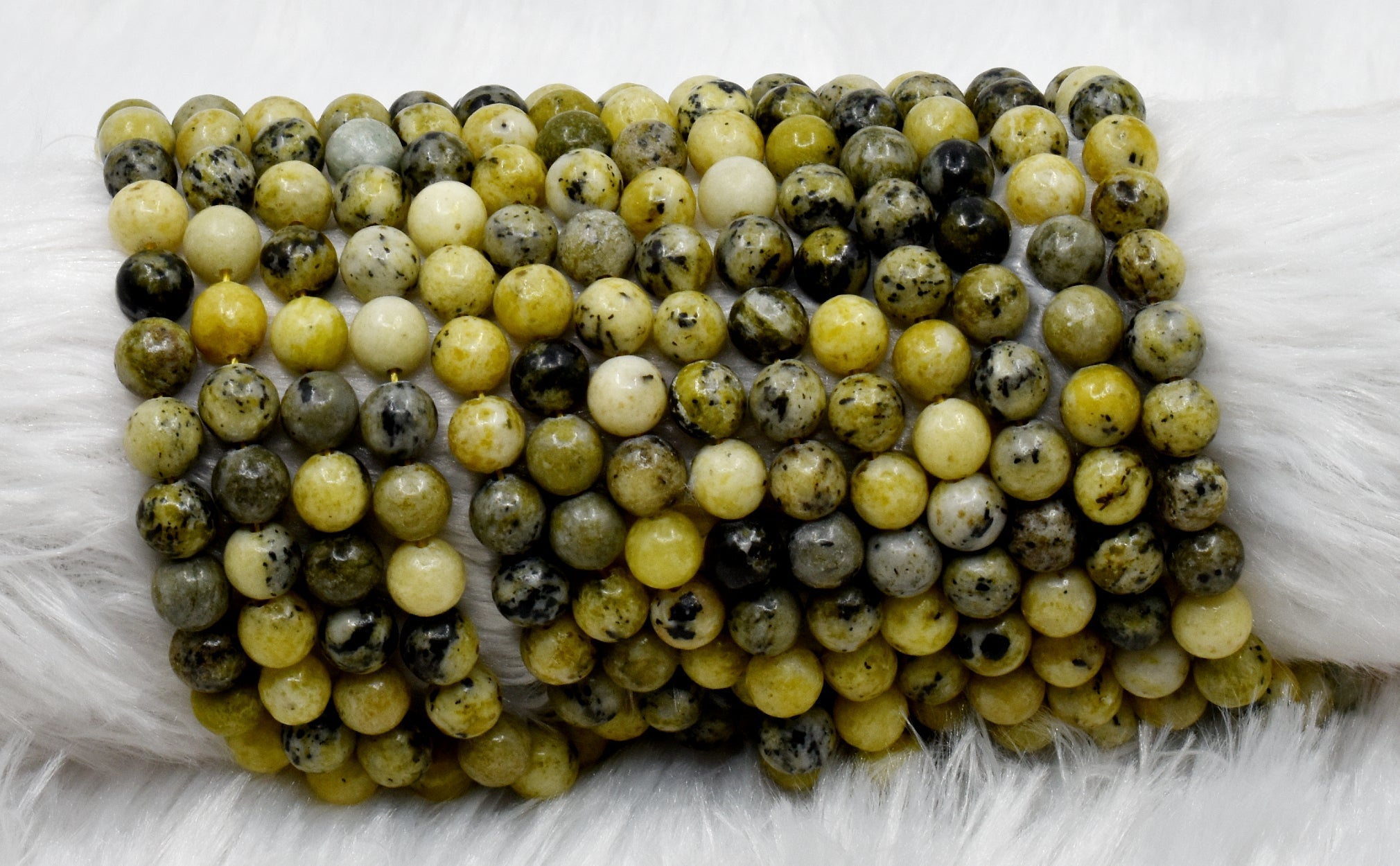 Serpentine Beads, Natural Round Crystal Beads 4mm to 12mm  DestGlow