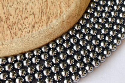 Shungite Elite Beads, Natural Round Crystal Beads 4mm to 10mm  DestGlow