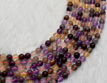 Super Seven A Grade 6mm, 8mm, 10mm Round Beads  DestGlow