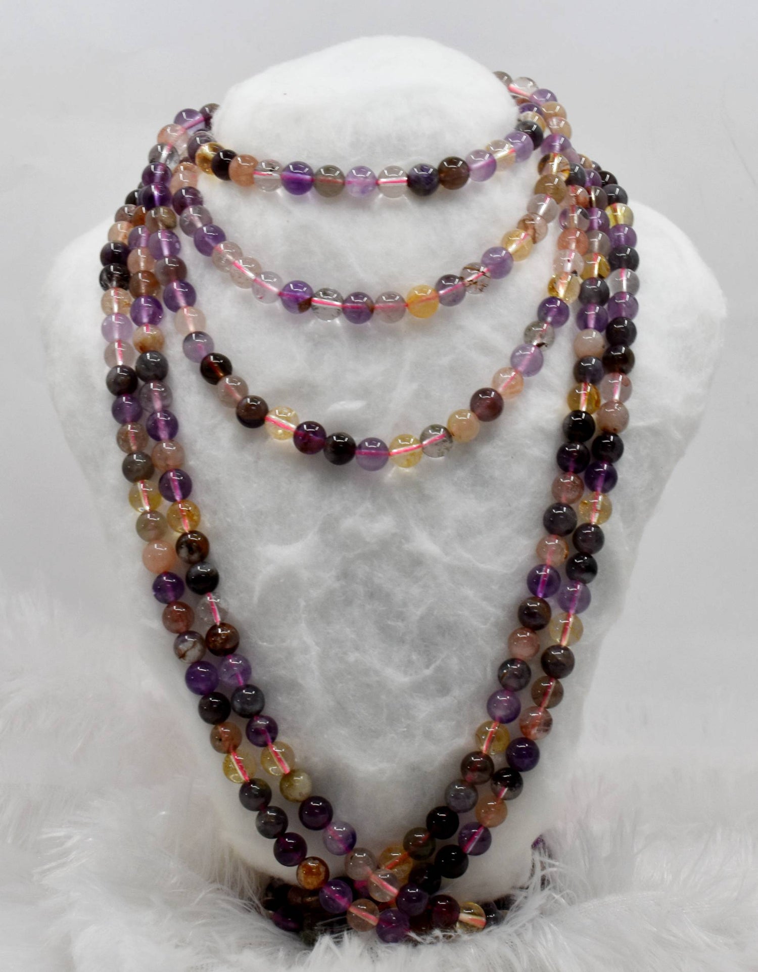Super Seven A Grade 6mm, 8mm, 10mm Round Beads  DestGlow