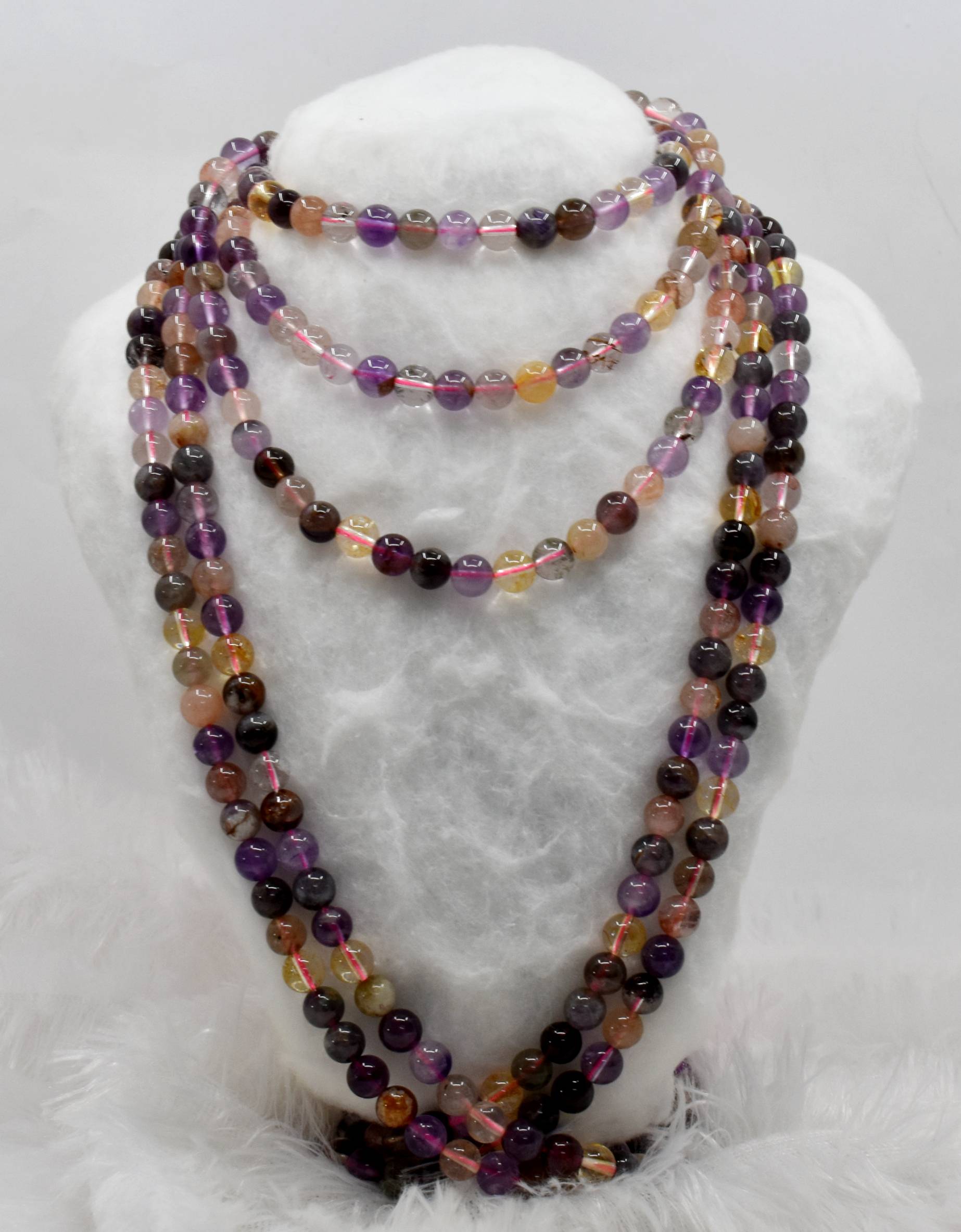 Super Seven A Grade 6mm, 8mm, 10mm Round Beads  DestGlow