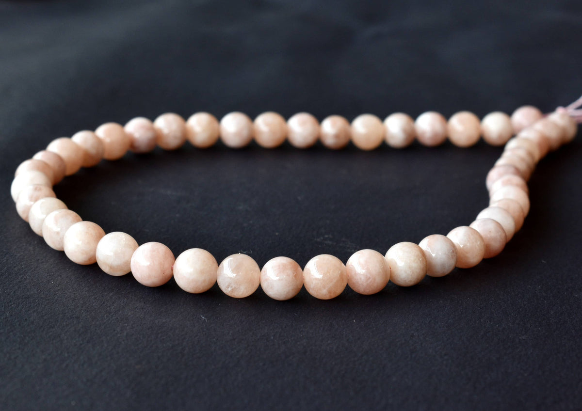 Sunstone Beads, Natural Round Crystal Beads 6mm to 10mm  DestGlow