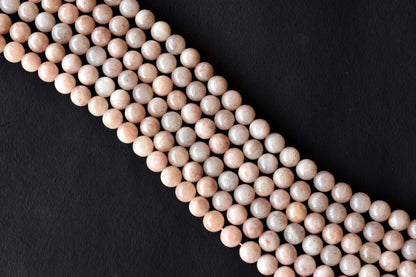 Sunstone Beads, Natural Round Crystal Beads 6mm to 10mm  DestGlow