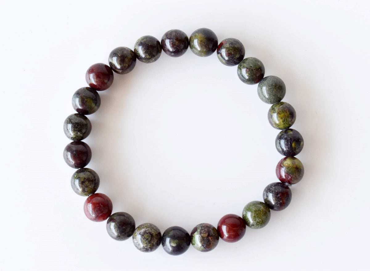 African Bloodstone Bracelet (Courage and Strength)  DestGlow