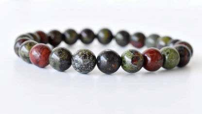 African Bloodstone Bracelet (Courage and Strength)  DestGlow