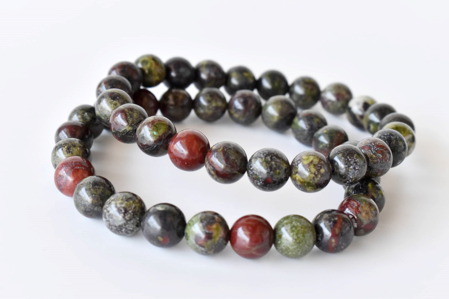 African Bloodstone Bracelet (Courage and Strength)  DestGlow