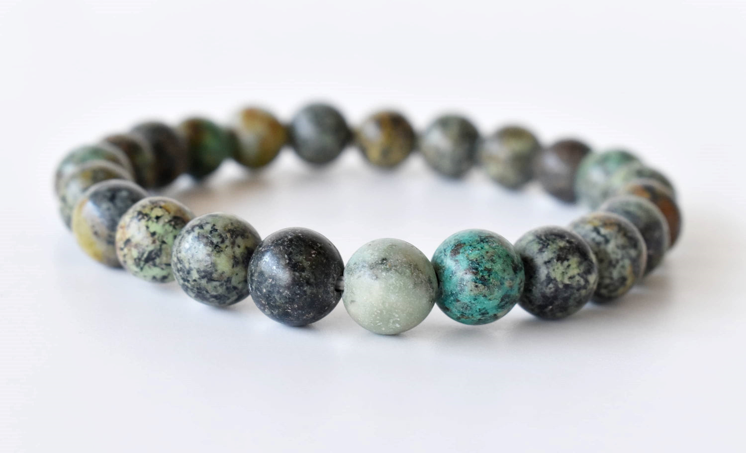African Turquoise Bracelet (Transformation and Love).  DestGlow