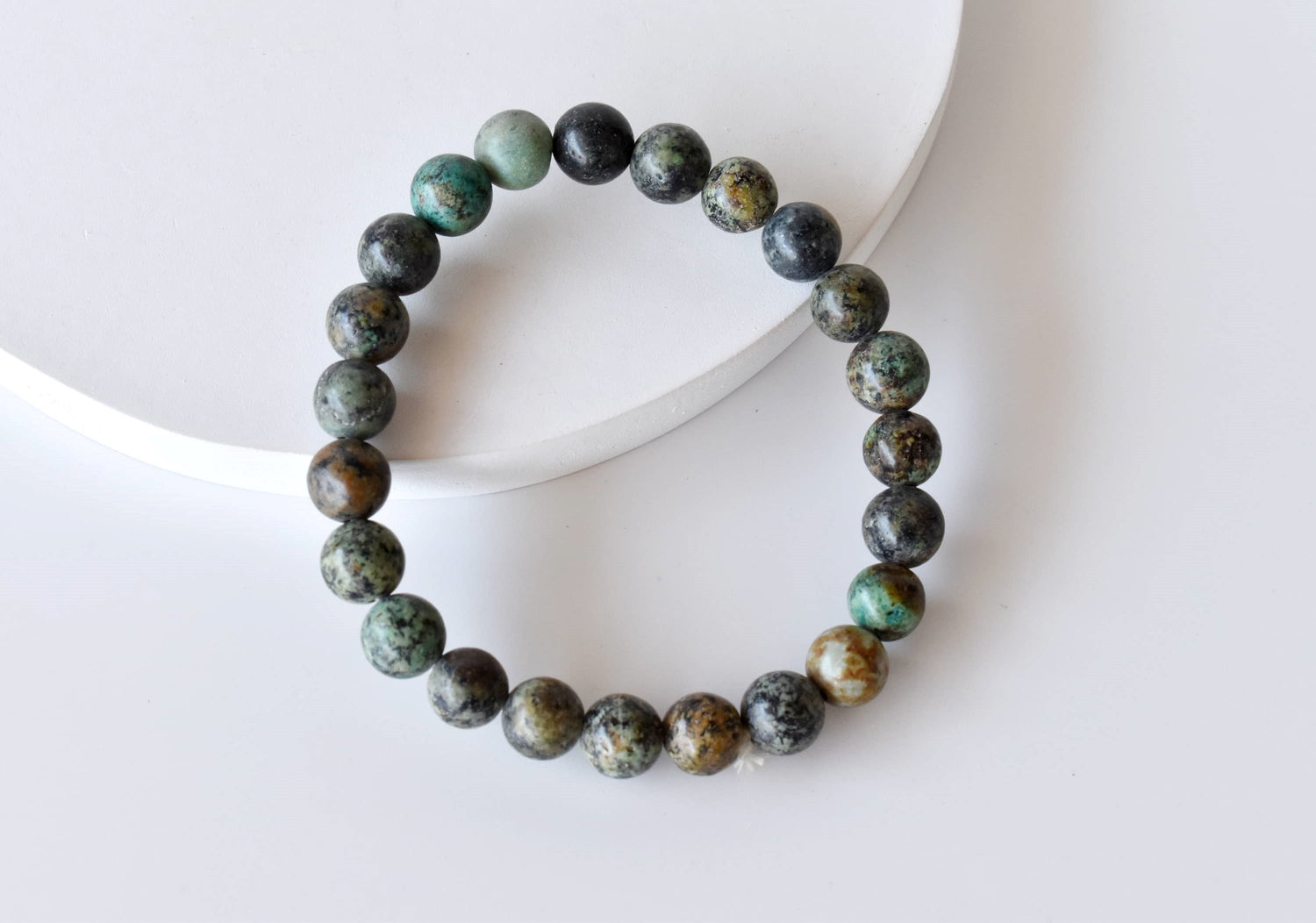 African Turquoise Bracelet (Transformation and Love).  DestGlow