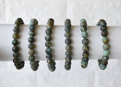 African Turquoise Bracelet (Transformation and Love).  DestGlow