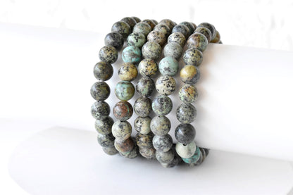 African Turquoise Bracelet (Transformation and Love).  DestGlow
