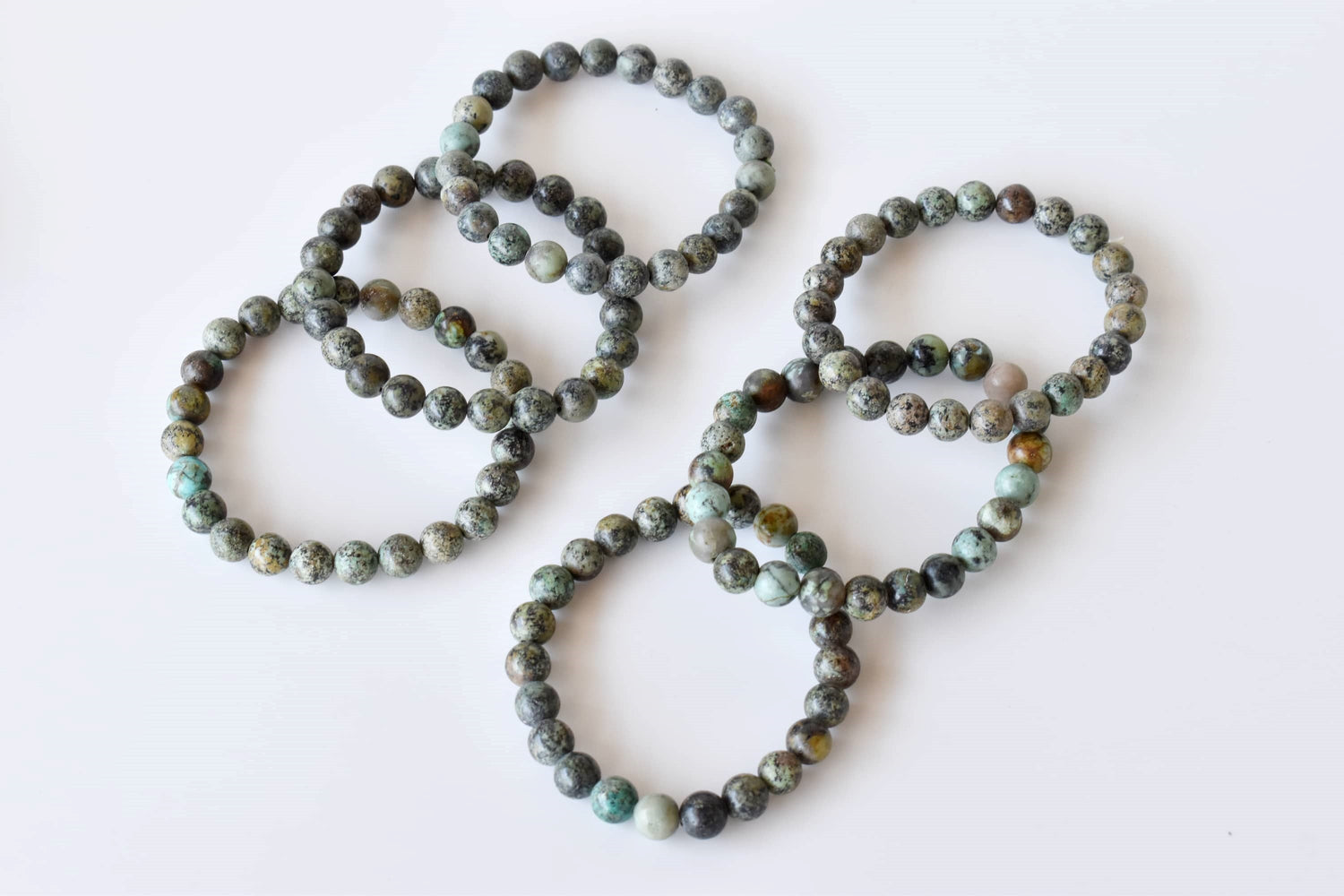 African Turquoise Bracelet (Transformation and Love).  DestGlow