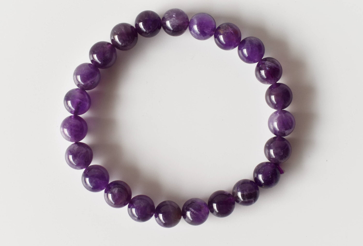 Amethyst Bracelet (Inspiration and Breaking Addictions)  DestGlow