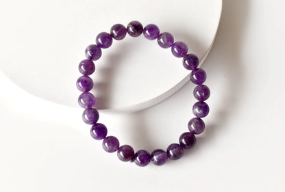 Amethyst Bracelet (Inspiration and Breaking Addictions)  DestGlow