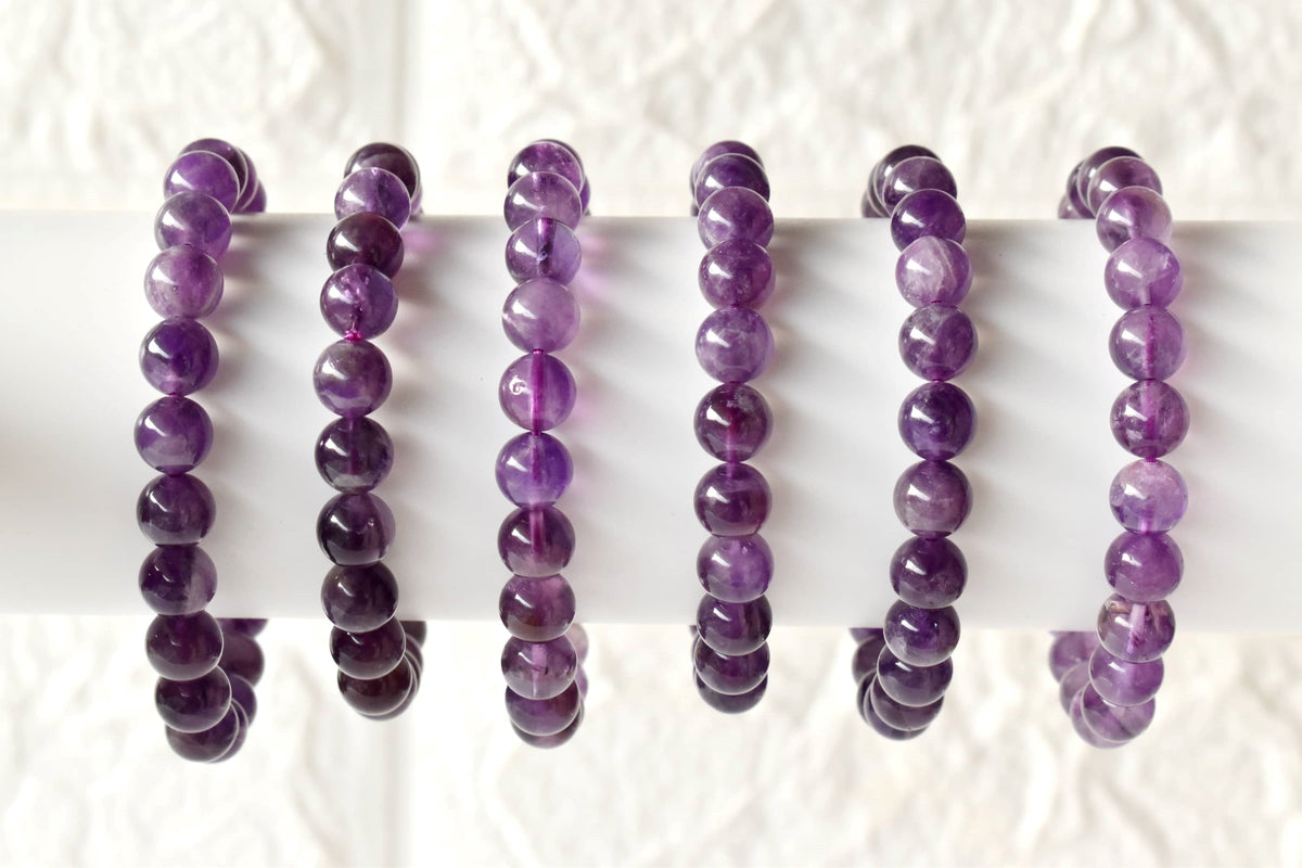 Amethyst Bracelet (Inspiration and Breaking Addictions)  DestGlow