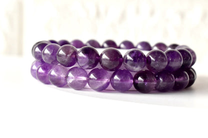 Amethyst Bracelet (Inspiration and Breaking Addictions)  DestGlow
