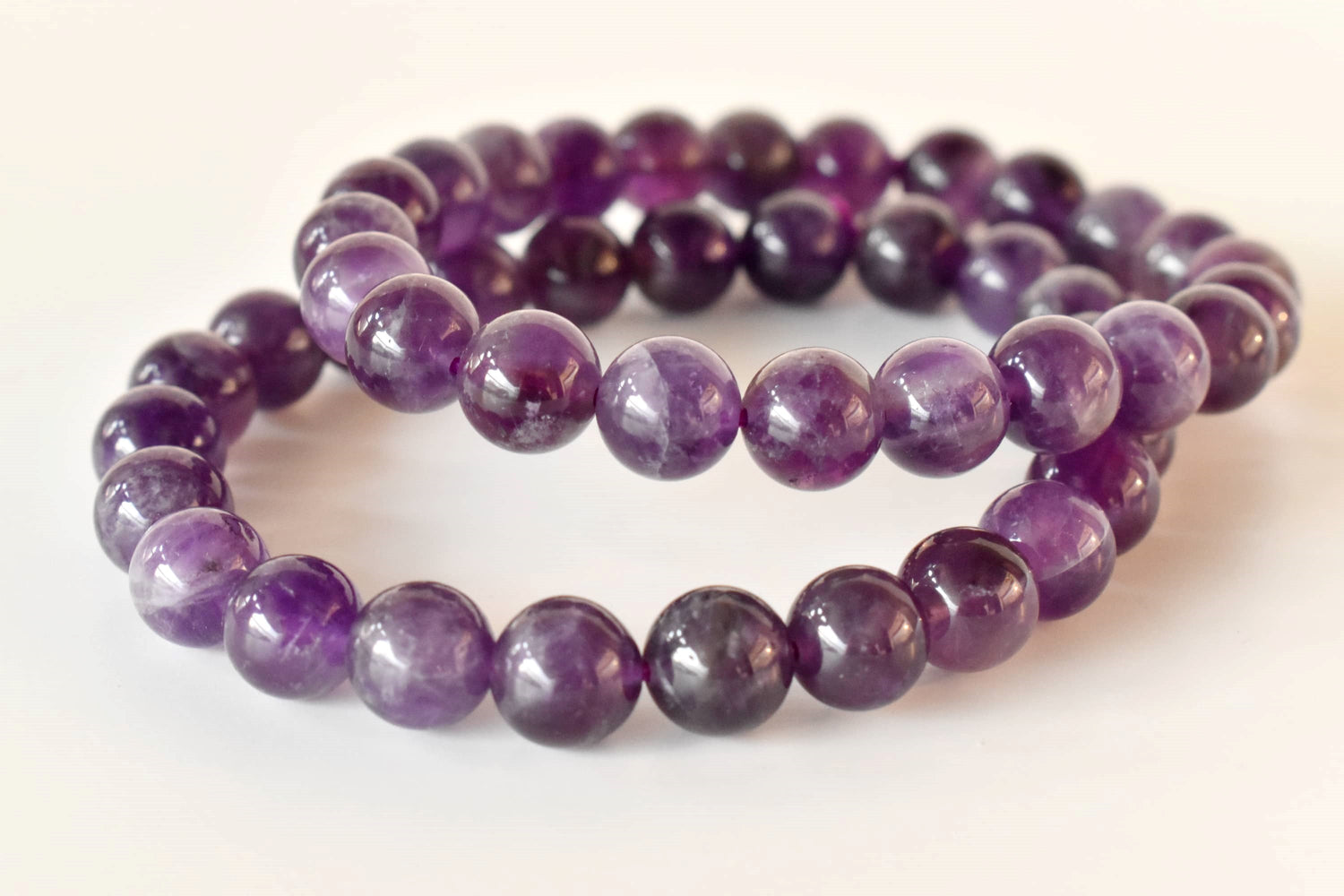 Amethyst Bracelet (Inspiration and Breaking Addictions)  DestGlow
