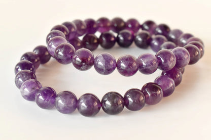 Amethyst Bracelet (Inspiration and Breaking Addictions)  DestGlow