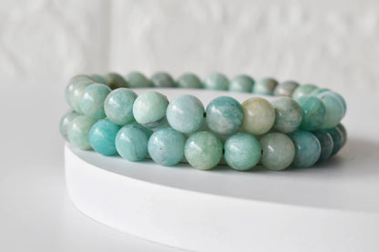 Amazonite Bracelet (Alignment Of Chakra and Trust)  DestGlow