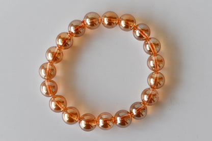 Aura Quartz Citrine Bracelet (Luck And Good Fortune)  DestGlow