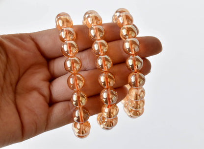 Aura Quartz Citrine Bracelet (Luck And Good Fortune)  DestGlow
