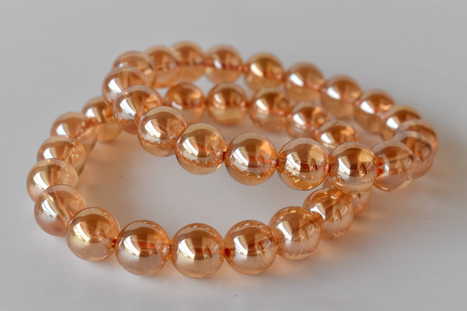 Aura Quartz Citrine Bracelet (Luck And Good Fortune)  DestGlow