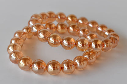 Aura Quartz Citrine Bracelet (Luck And Good Fortune)  DestGlow