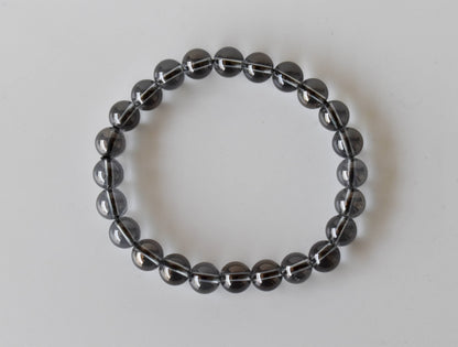 Aura Quartz Smokey Quartz Bracelet (Purification and Good Fortune)  DestGlow