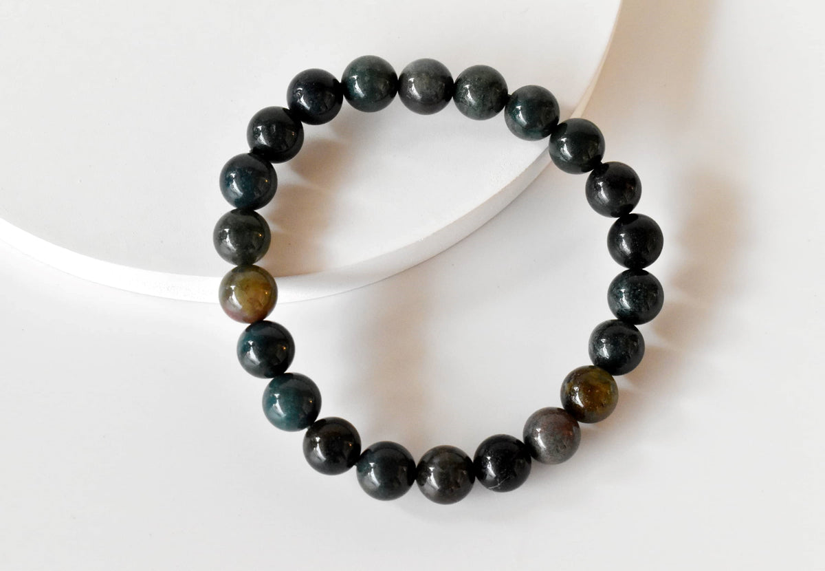 Bloodstone Bracelet (Altruism and Strength)  DestGlow