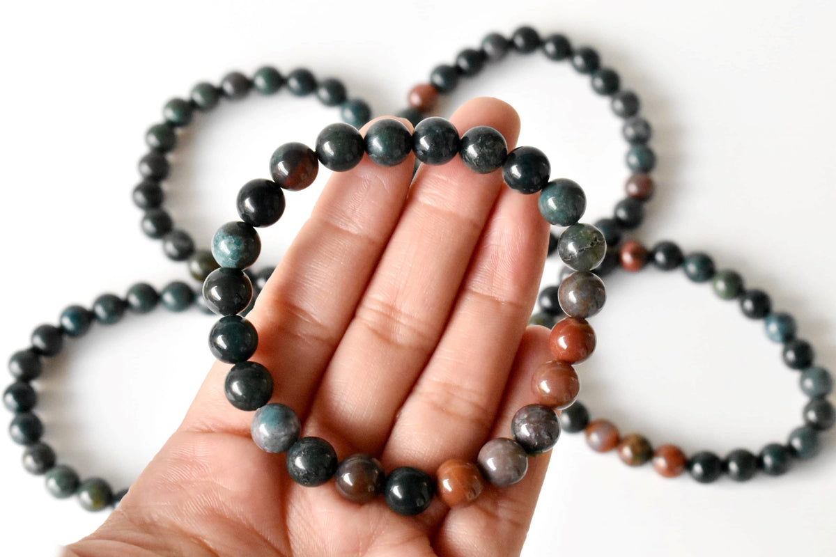 Bloodstone Bracelet (Altruism and Strength)  DestGlow