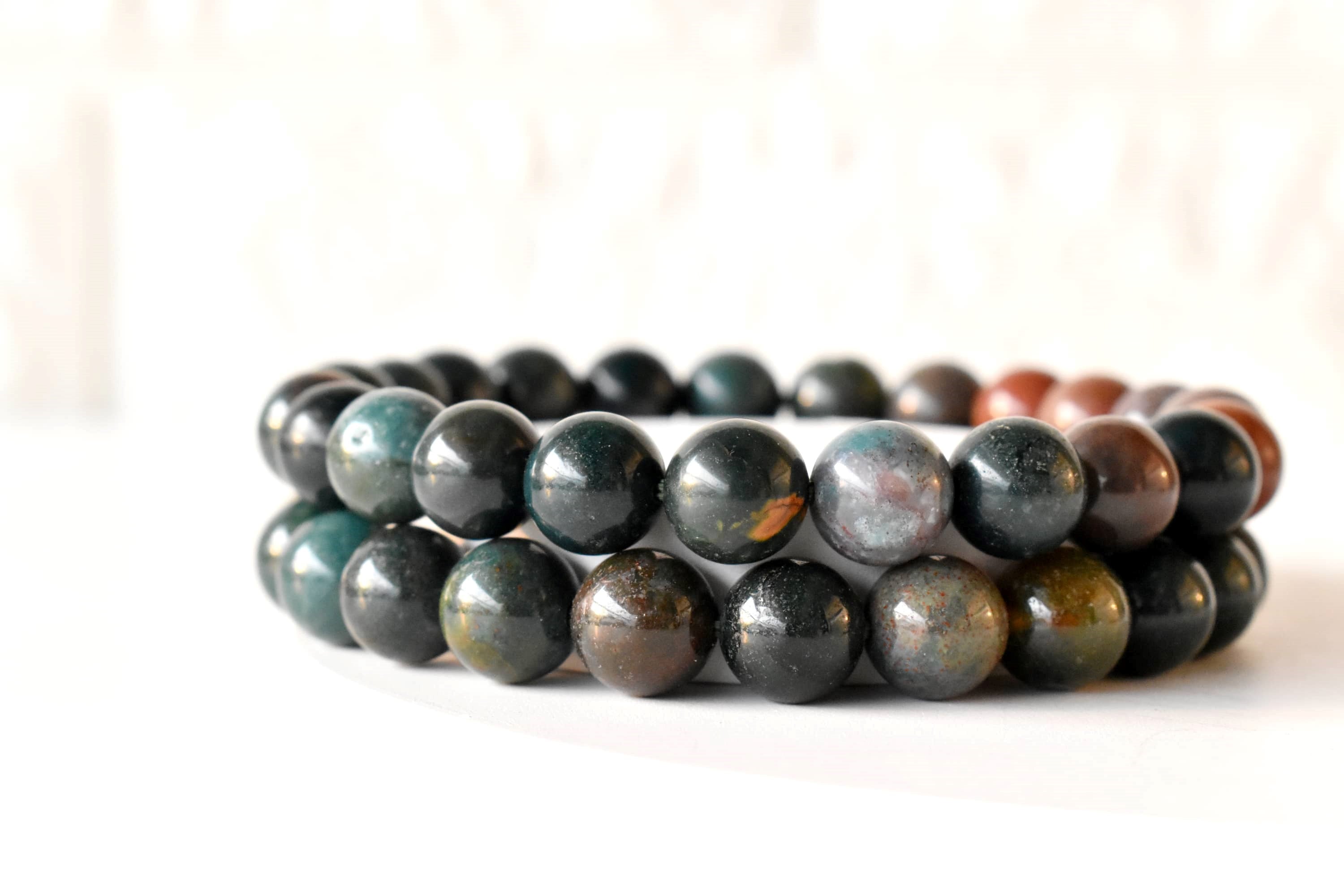 Bloodstone Bracelet (Altruism and Strength)  DestGlow